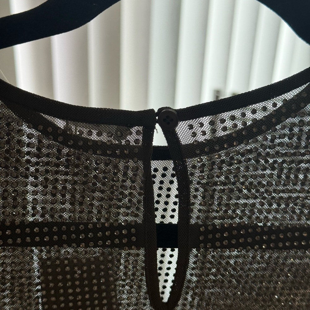 Samsøe Samsøe Women's Samsoe Samsoe Samagda Top in Black Olive size Medium - Picture 7 of 9